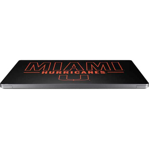 University of Miami Hurricanes Universal Laptop 13in (10.6 x 7.6in) Skin