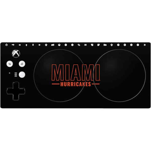 University of Miami Hurricanes Xbox Adaptive Controller Skin