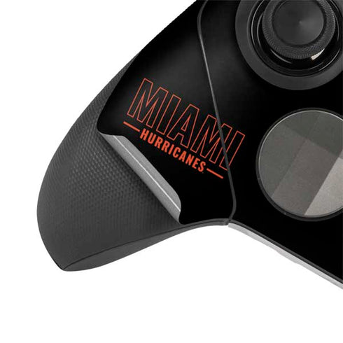 University of Miami Hurricanes Xbox Elite Wireless Controller Series 2 Skin