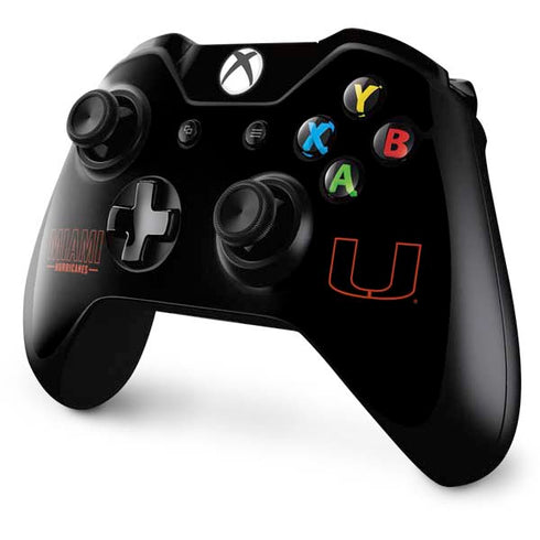 University of Miami Hurricanes Xbox One Controller Skin