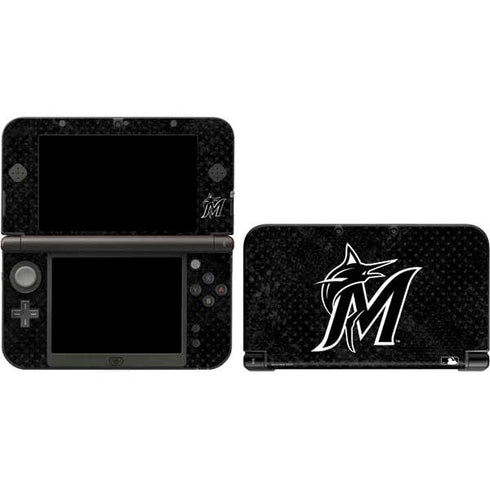 MLB Miami Marlins Dark Wash 3DS XL 2015 Skin