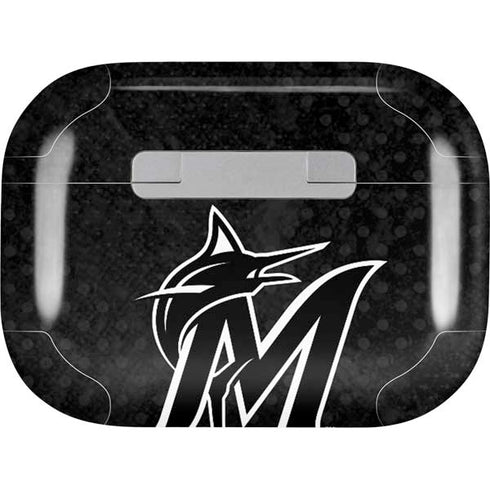 MLB Miami Marlins Dark Wash AirPods Pro 2nd Gen Skin