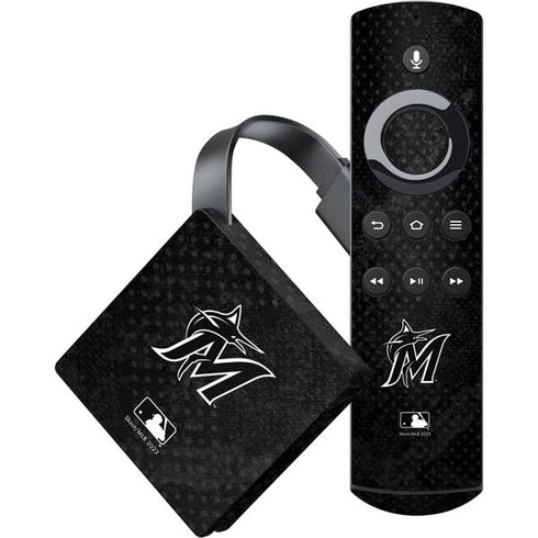 MLB Miami Marlins Dark Wash Amazon Fire TV Skin