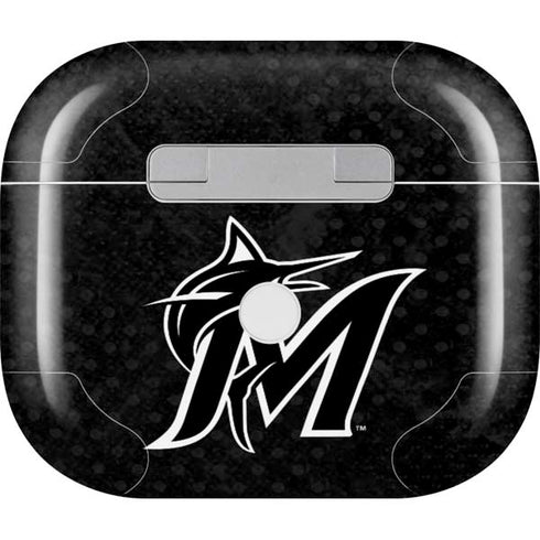 MLB Miami Marlins Dark Wash Apple AirPods (3rd Gen 2021) Skin