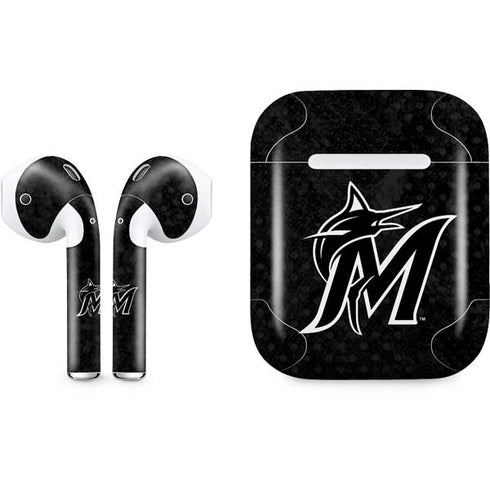 MLB Miami Marlins Dark Wash Apple AirPods Skin