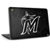 MLB Miami Marlins Dark Wash HP Chromebook Skin