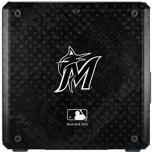 MLB Miami Marlins Dark Wash Cooler Master MasterBox Q300L Mini Tower Skin