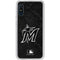 MLB Miami Marlins Dark Wash Galaxy A10e Clear Case