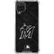 MLB Miami Marlins Dark Wash Galaxy A12 Clear Case