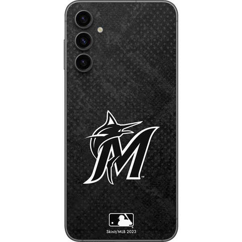 MLB Miami Marlins Dark Wash Galaxy A14 5G Skin