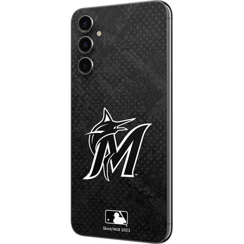 MLB Miami Marlins Dark Wash Galaxy A14 5G Skin