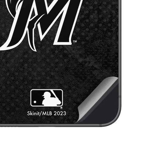 MLB Miami Marlins Dark Wash Galaxy A14 5G Skin