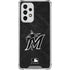MLB Miami Marlins Dark Wash Galaxy A33 5G Clear Case