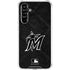MLB Miami Marlins Dark Wash Galaxy A54 5G Clear Case