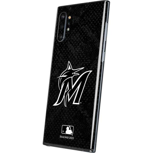 MLB Miami Marlins Dark Wash Galaxy Note 10 Plus Skin