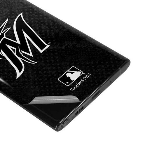 MLB Miami Marlins Dark Wash Galaxy Note 10 Plus Skin