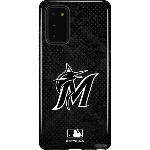 MLB Miami Marlins Dark Wash Galaxy Note20 5G Pro Case