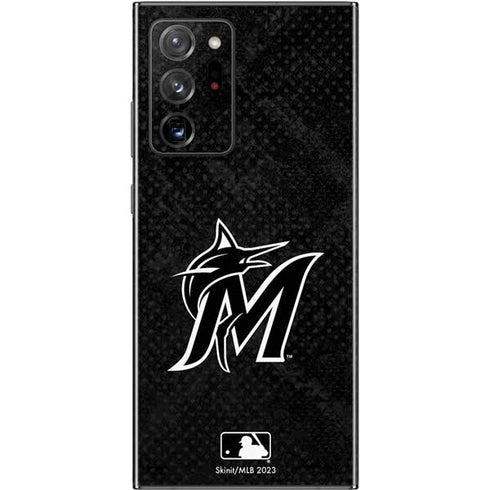 MLB Miami Marlins Dark Wash Galaxy Note20 Ultra 5G Skin