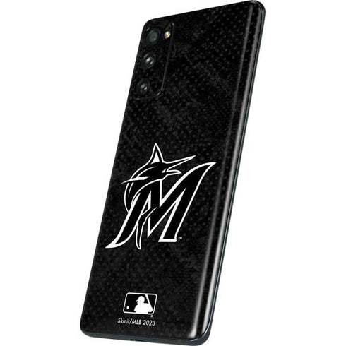 MLB Miami Marlins Dark Wash Galaxy S20 Fan Edition Skin