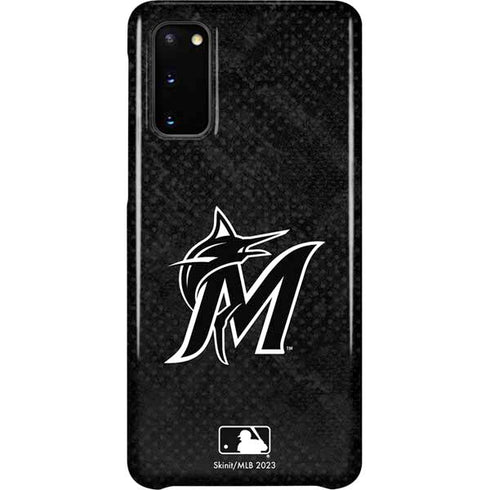 MLB Miami Marlins Dark Wash Galaxy S20 Lite Case