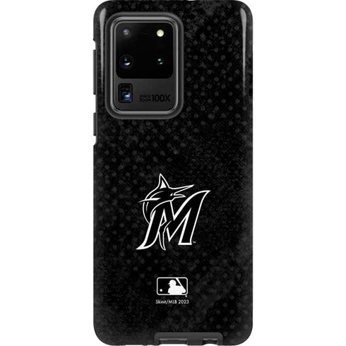 MLB Miami Marlins Dark Wash Galaxy S20 Ultra 5G Pro Case