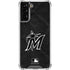 MLB Miami Marlins Dark Wash Galaxy S21 Plus 5G Clear Case