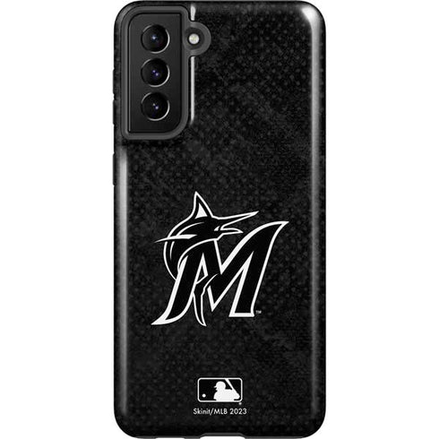 MLB Miami Marlins Dark Wash Galaxy S21 Plus 5G Pro Case
