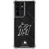 MLB Miami Marlins Dark Wash Galaxy S21 Ultra 5G Clear Case