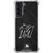 MLB Miami Marlins Dark Wash Galaxy S22 Clear Case