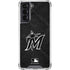 MLB Miami Marlins Dark Wash Galaxy S22 Clear Case
