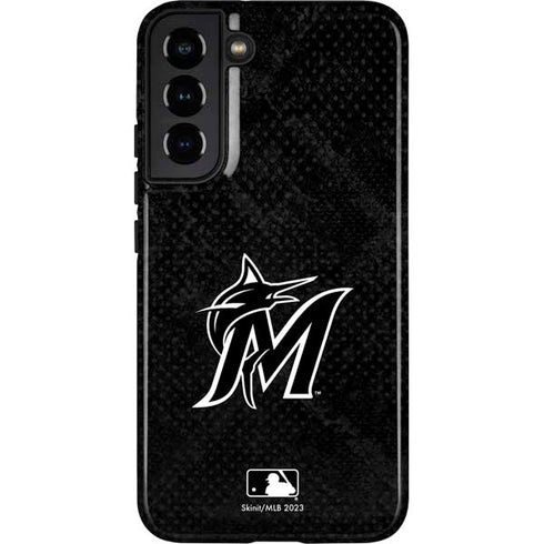 MLB Miami Marlins Dark Wash Galaxy S22 Plus Pro Case