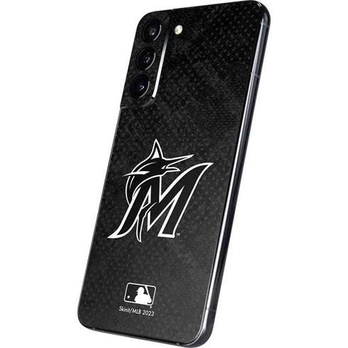 MLB Miami Marlins Dark Wash Galaxy S22 Plus Skin