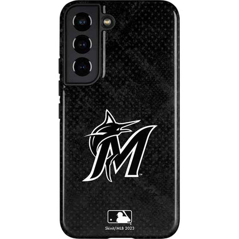 MLB Miami Marlins Dark Wash Galaxy S22 Pro Case