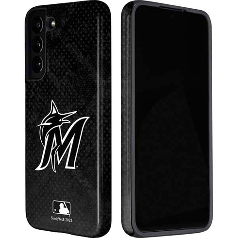MLB Miami Marlins Dark Wash Galaxy S22 Pro Case