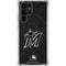 MLB Miami Marlins Dark Wash Galaxy S22 Ultra Clear Case