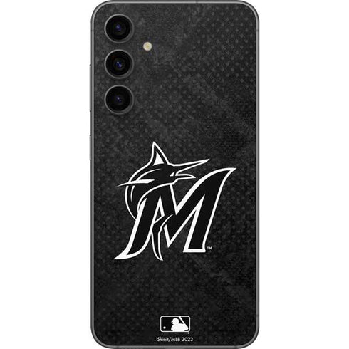 MLB Miami Marlins Dark Wash Galaxy S23 FE Skin