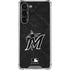 MLB Miami Marlins Dark Wash Galaxy S23 Plus Clear Case