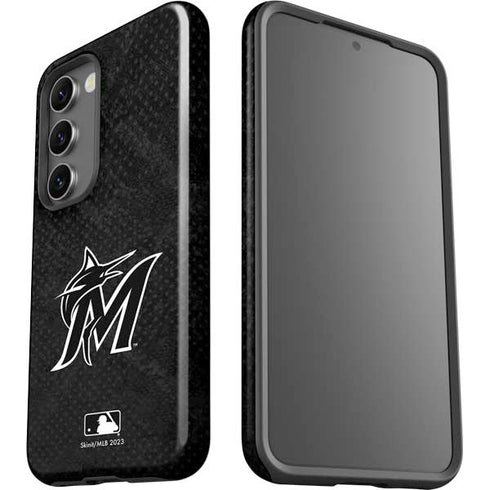 MLB Miami Marlins Dark Wash Galaxy S23 Plus Pro Case
