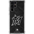 MLB Miami Marlins Dark Wash Galaxy S23 Ultra Clear Case
