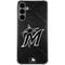 MLB Miami Marlins Dark Wash Galaxy S24 Plus Clear Case