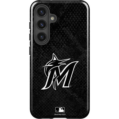 MLB Miami Marlins Dark Wash Galaxy S24 Plus Impact Case
