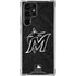 MLB Miami Marlins Dark Wash Galaxy S24 Ultra Clear Case