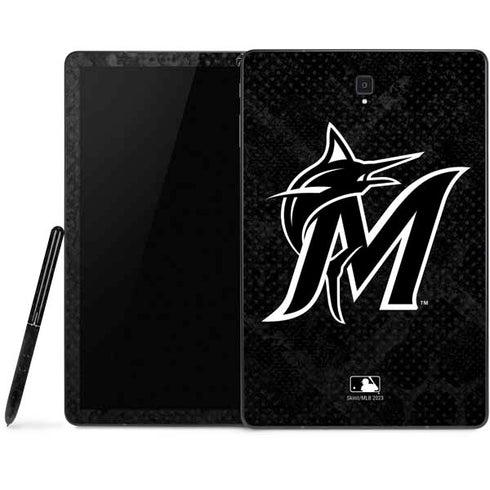 MLB Miami Marlins Dark Wash Samsung Galaxy Tab Skin