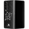MLB Miami Marlins Dark Wash Galaxy Z Fold4 5G Skin