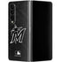 MLB Miami Marlins Dark Wash Galaxy Z Fold4 5G Skin