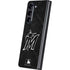 MLB Miami Marlins Dark Wash Galaxy Z Fold5 5G Skin