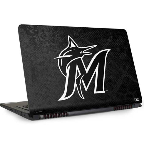 MLB Miami Marlins Dark Wash Dell Inspiron Skin
