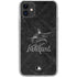 MLB Miami Marlins Dark Wash iPhone 11 Clear Case