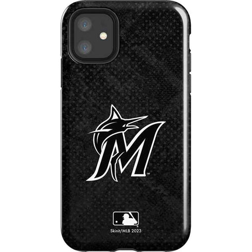 MLB Miami Marlins Dark Wash iPhone 11 Impact Case
