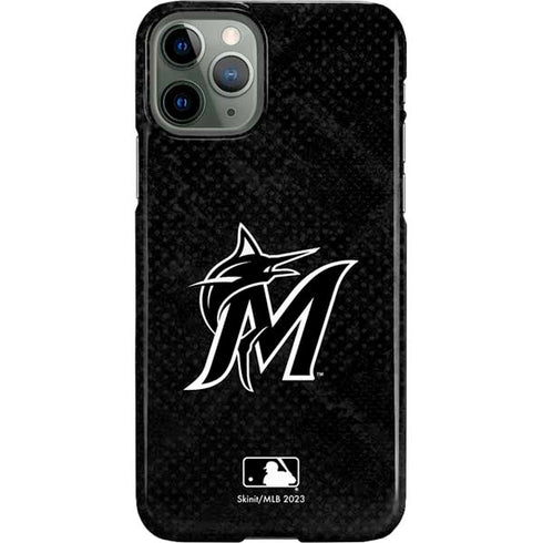 MLB Miami Marlins Dark Wash iPhone 11 Pro Lite Case
